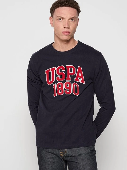 Zdjęcie produktu Bluzka z długim rękawem U.S. POLO ASSN. granatowy
