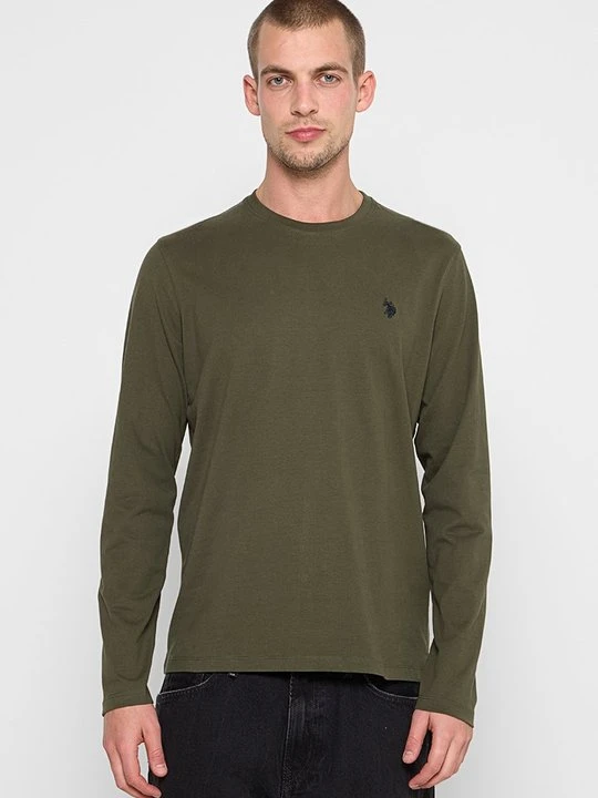 Zdjęcie produktu Bluzka z długim rękawem U.S. POLO ASSN. zielony