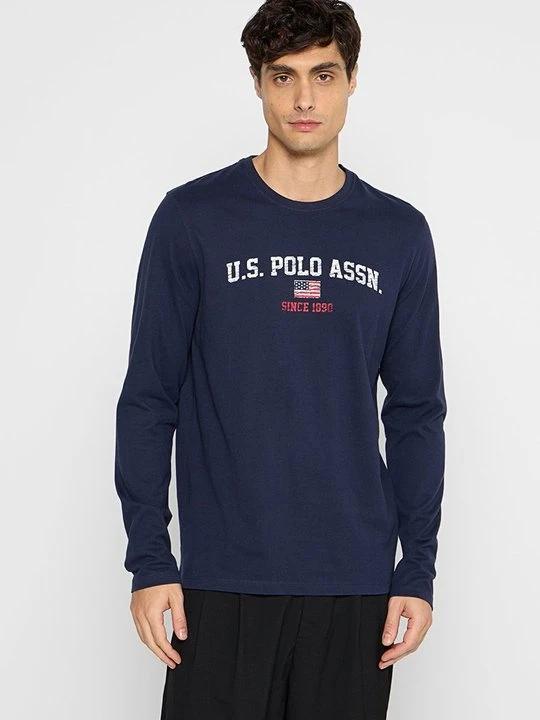 Zdjęcie produktu Bluzka z długim rękawem U.S. POLO ASSN. granatowy