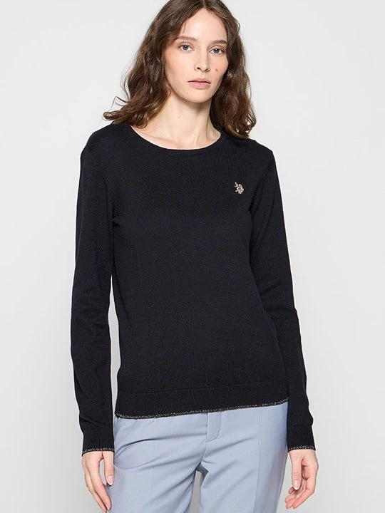 Zdjęcie produktu Bluzka z długim rękawem U.S. POLO ASSN. czarny