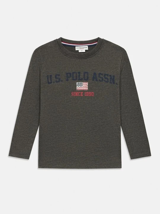 Zdjęcie produktu Bluzka z długim rękawem U.S. POLO ASSN. ciemnoszary