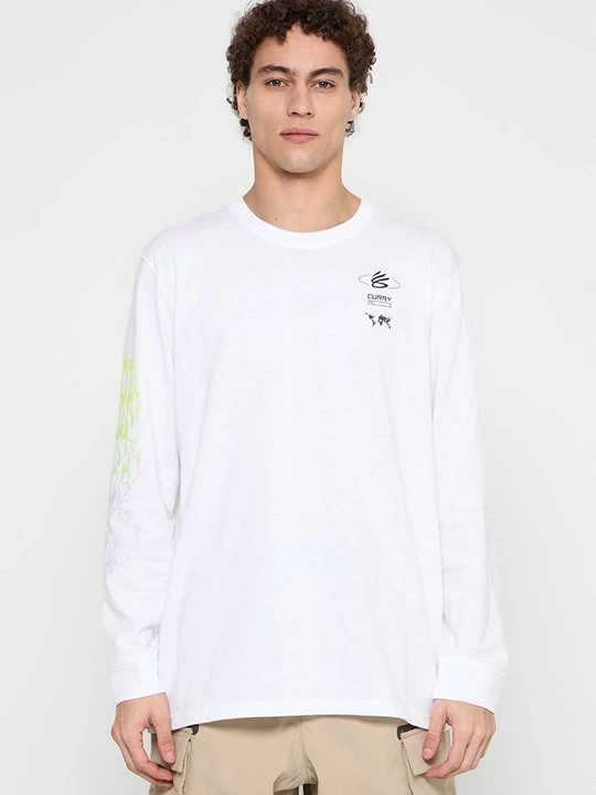 Zdjęcie produktu Bluzka z długim rękawem Under Armour biały