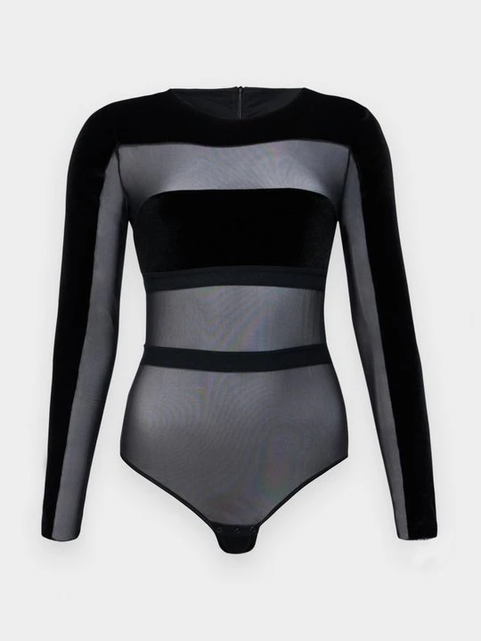 Zdjęcie produktu Bluzka z długim rękawem Undress Code czarny