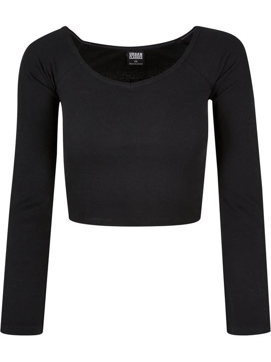 Zdjęcie produktu Bluzka z długim rękawem Urban Classics czarny