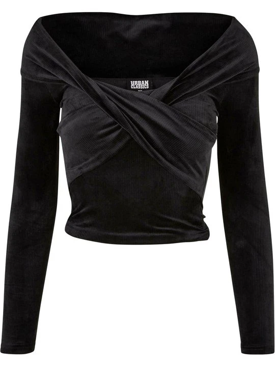 Zdjęcie produktu Bluzka z długim rękawem Urban Classics czarny