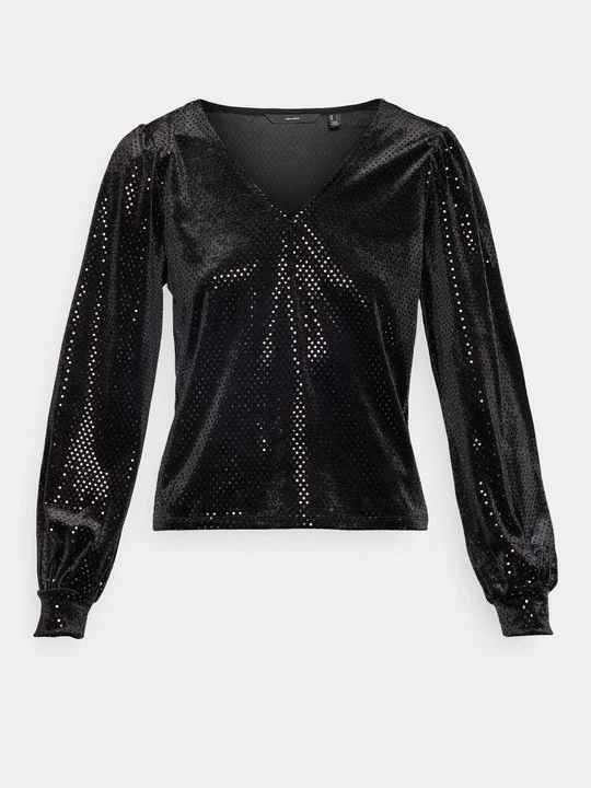 Zdjęcie produktu Bluzka z długim rękawem Vero Moda czarny