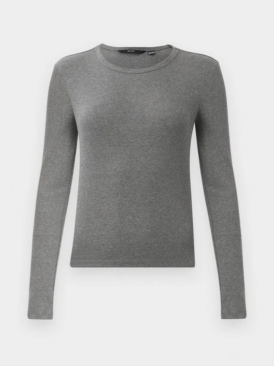 Zdjęcie produktu Bluzka z długim rękawem Vero Moda szary melanż