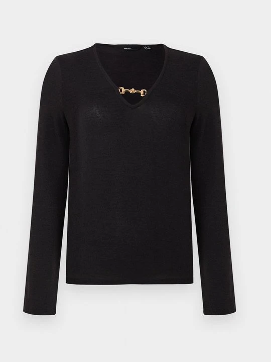 Zdjęcie produktu Bluzka z długim rękawem Vero Moda czarny