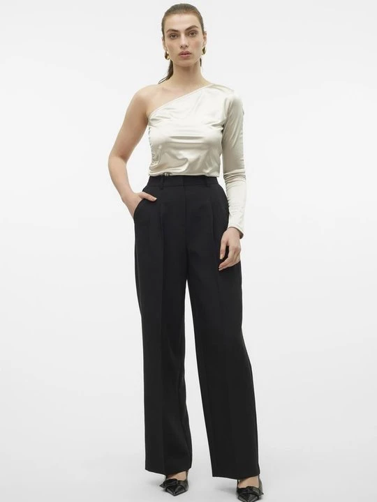 Zdjęcie produktu Bluzka z długim rękawem Vero Moda mleczny