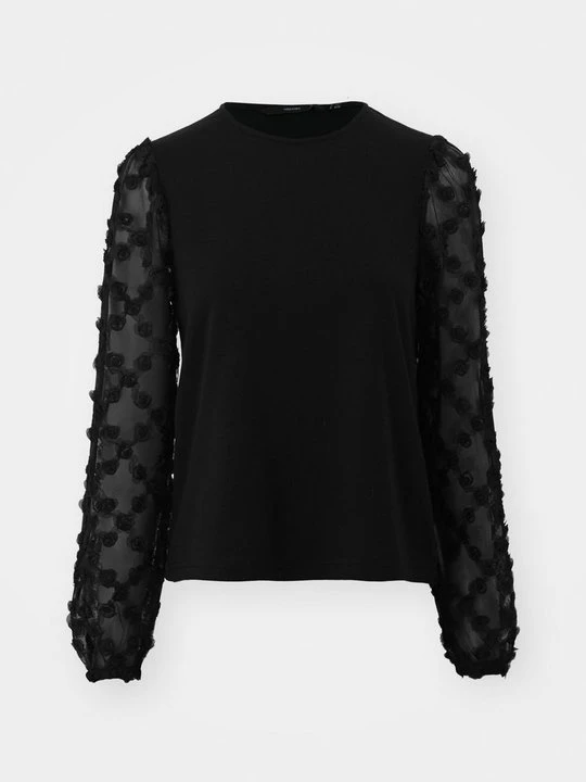 Zdjęcie produktu Bluzka z długim rękawem Vero Moda czarny