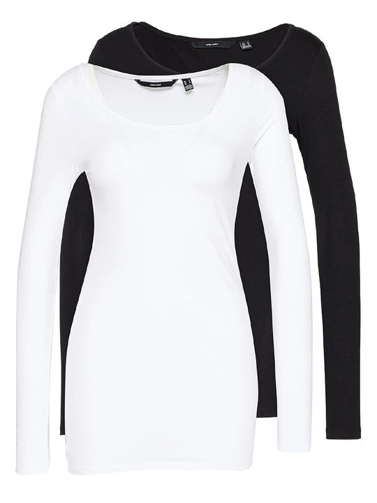 Zdjęcie produktu Bluzka z długim rękawem Vero Moda biały