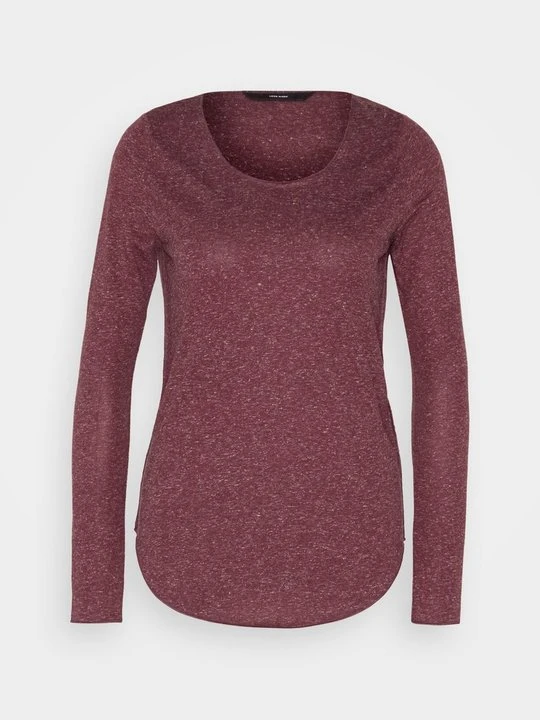 Zdjęcie produktu Bluzka z długim rękawem Vero Moda bordowy