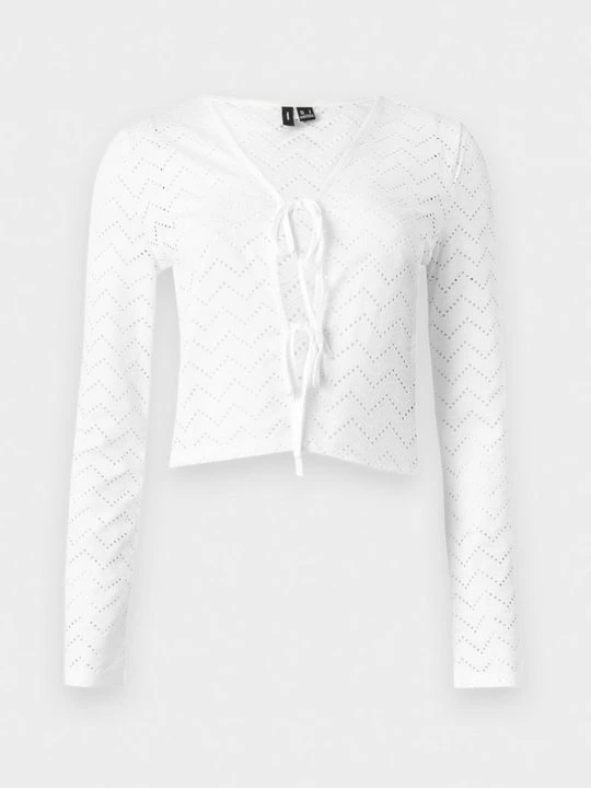 Zdjęcie produktu Bluzka z długim rękawem Vero Moda biały