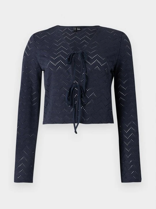 Zdjęcie produktu Bluzka z długim rękawem Vero Moda granatowy