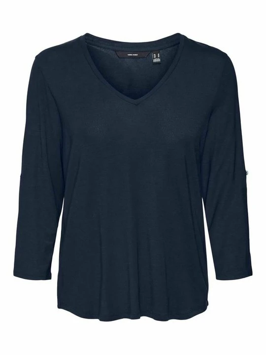 Zdjęcie produktu Bluzka z długim rękawem Vero Moda granatowy