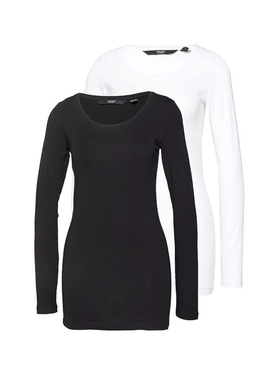 Zdjęcie produktu Bluzka z długim rękawem Vero Moda biały