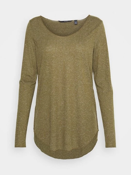 Zdjęcie produktu Bluzka z długim rękawem Vero Moda oliwkowy