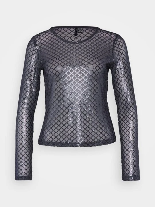 Zdjęcie produktu Bluzka z długim rękawem Vero Moda szary