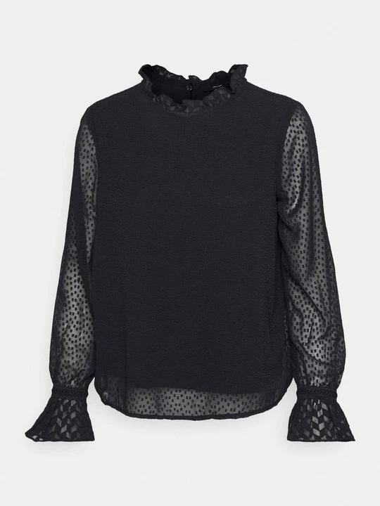 Zdjęcie produktu Bluzka z długim rękawem Vero Moda czarny