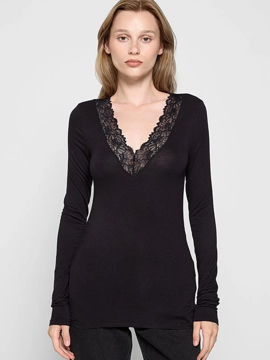 Zdjęcie produktu Bluzka z długim rękawem Vero Moda biały