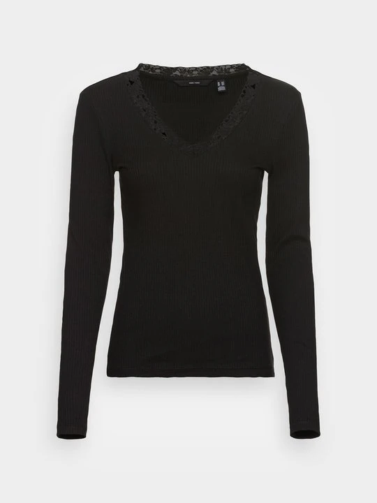 Zdjęcie produktu Bluzka z długim rękawem Vero Moda czarny