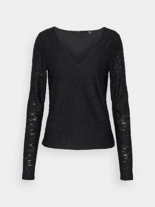 Zdjęcie produktu Bluzka z długim rękawem Vero Moda czarny