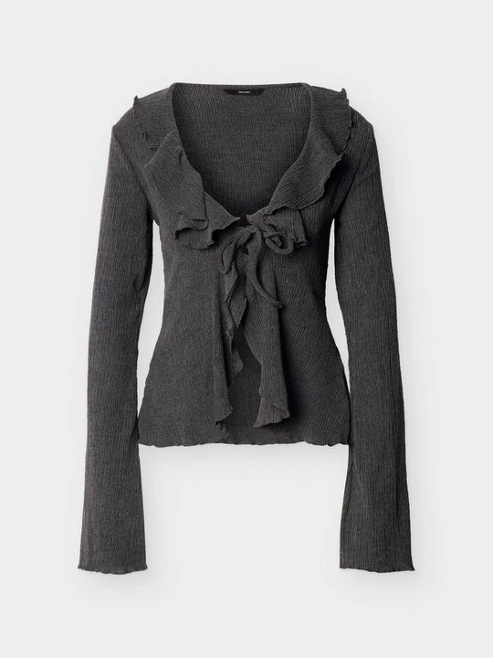 Zdjęcie produktu Bluzka z długim rękawem Vero Moda szary melanż