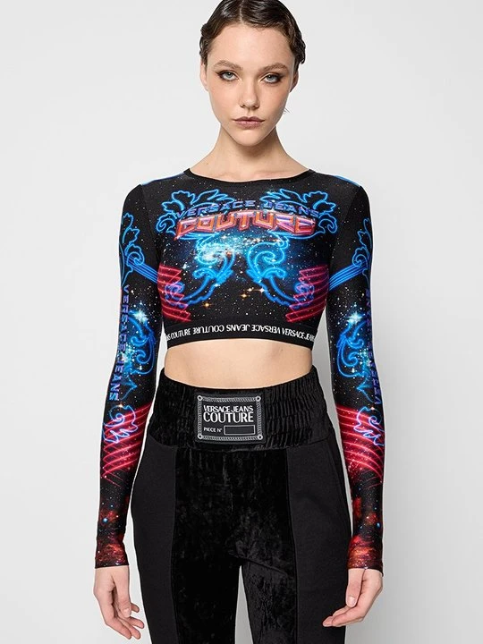 Zdjęcie produktu Bluzka z długim rękawem Versace Jeans Couture