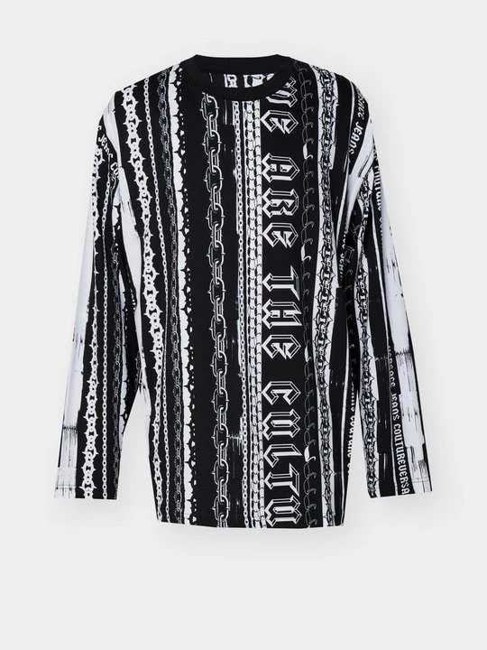 Zdjęcie produktu Bluzka z długim rękawem Versace Jeans Couture czarny