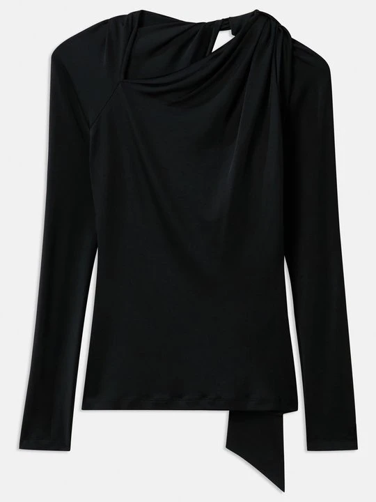 Zdjęcie produktu Bluzka z długim rękawem Victoria Beckham czarny