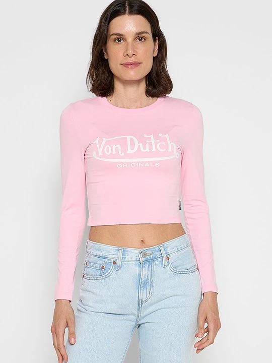 Zdjęcie produktu Bluzka z długim rękawem Von Dutch różowy