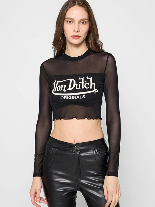 Zdjęcie produktu Bluzka z długim rękawem Von Dutch czarny