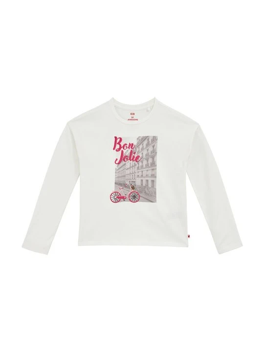 Zdjęcie produktu Bluzka z długim rękawem WE Fashion biały