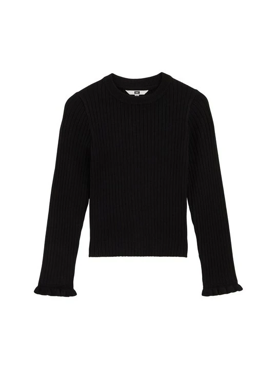 Zdjęcie produktu Bluzka z długim rękawem WE Fashion czarny