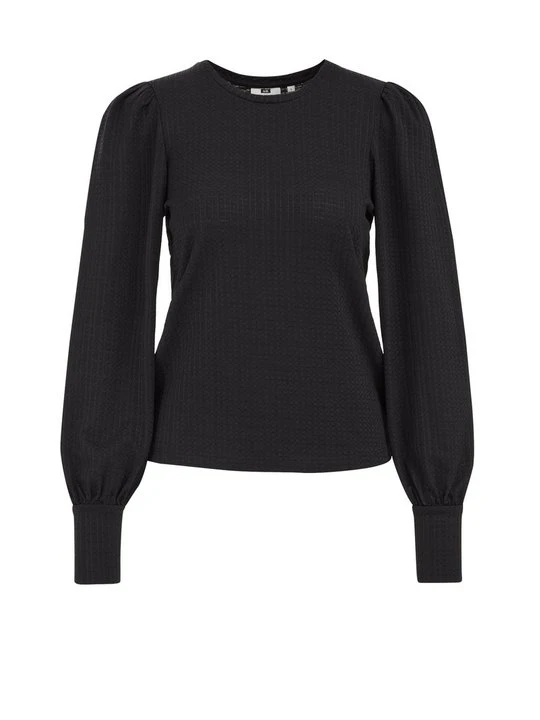 Zdjęcie produktu Bluzka z długim rękawem WE Fashion czarny