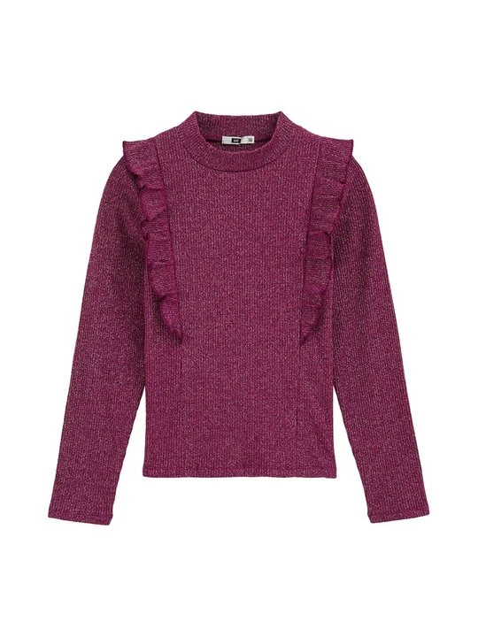 Zdjęcie produktu Bluzka z długim rękawem WE Fashion fioletowy