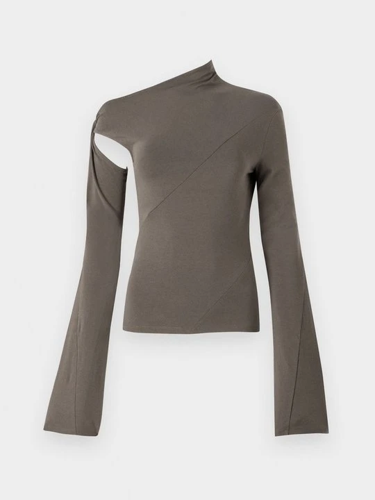 Zdjęcie produktu Bluzka z długim rękawem Weekday taupe