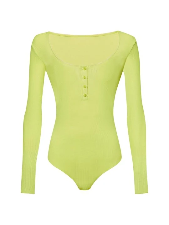 Zdjęcie produktu Bluzka z długim rękawem Wolford żółty