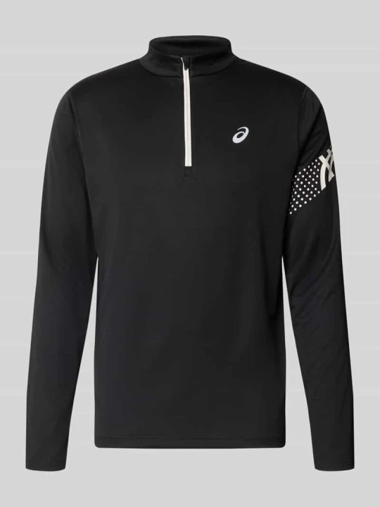 Zdjęcie produktu Bluzka z długim rękawem z kołnierzem zapinanym model 'ICON' Asics Czarny