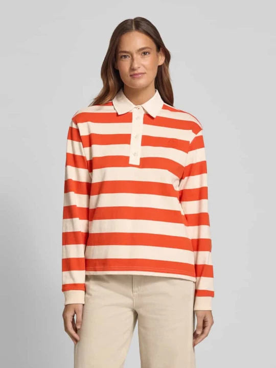 Zdjęcie produktu Longsleeve z przeszyciem z logo Jake*s Czerwony