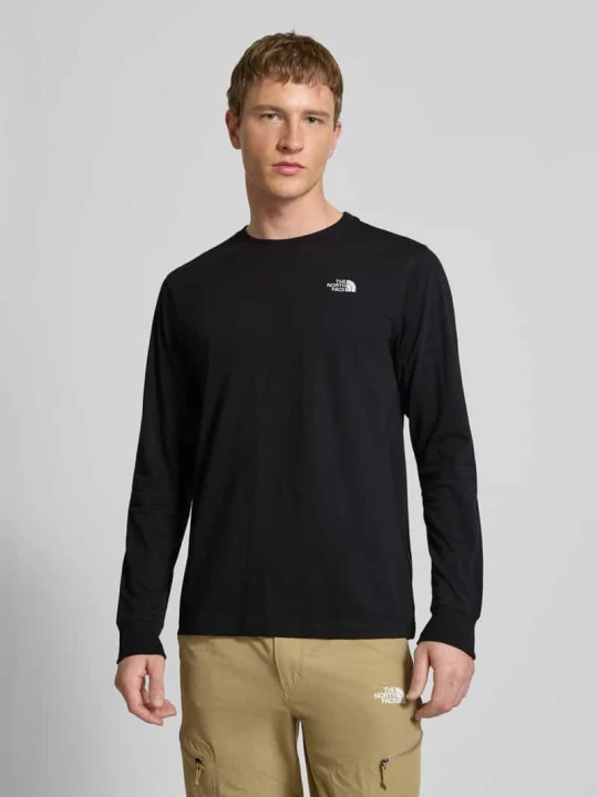 Zdjęcie produktu Longsleeve z przeszyciem z logo The North Face Czarny