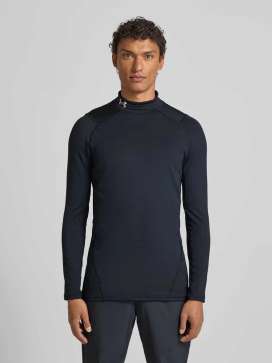 Zdjęcie produktu Bluzka z długim rękawem ze stójką Under Armour Czarny