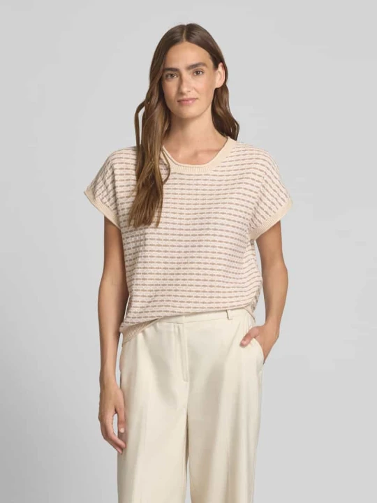 Zdjęcie produktu Bluzka z dzianiny z okrągłym dekoltem model ‘DODO’ Freequent