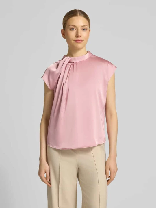 Zdjęcie produktu Bluzka z satyny model 'Fleur' NEO NOIR Różowawy