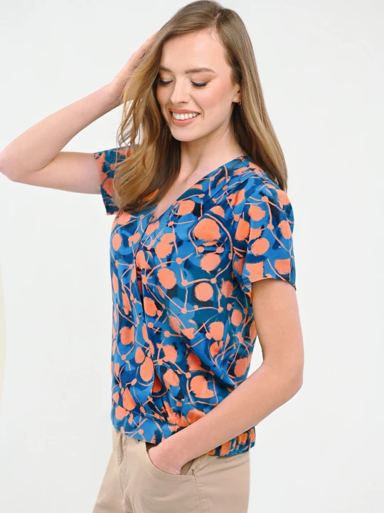 Zdjęcie produktu Bluzka z wiskozy C-TULIP Volcano 603
