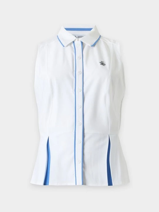 Zdjęcie produktu Bluzka z zapięciem na guziki Original Penguin biały