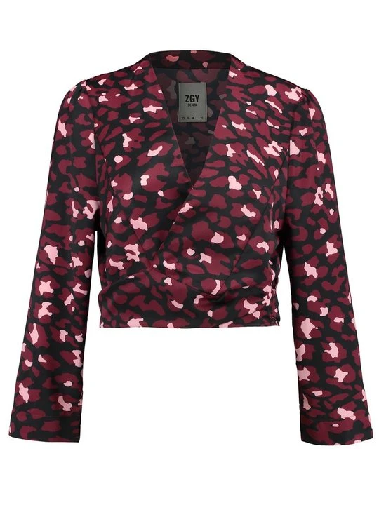 Zdjęcie produktu Bluzka ZIGGY Denim bordowy
