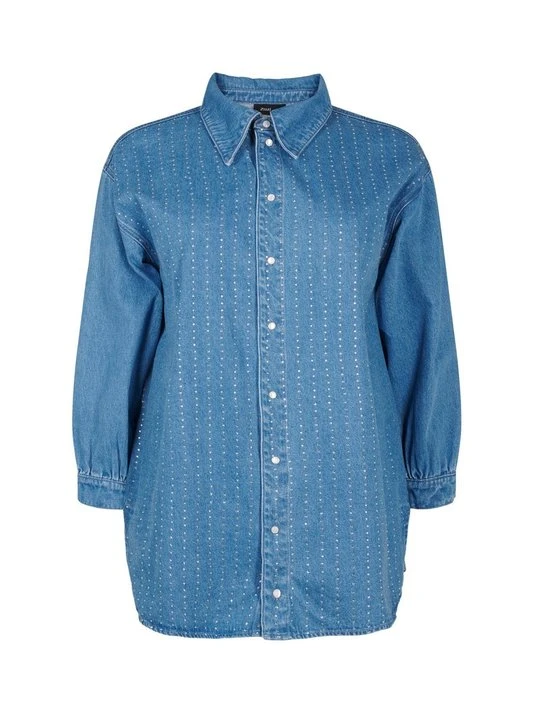 Zdjęcie produktu Bluzka Zizzi niebieski denim
