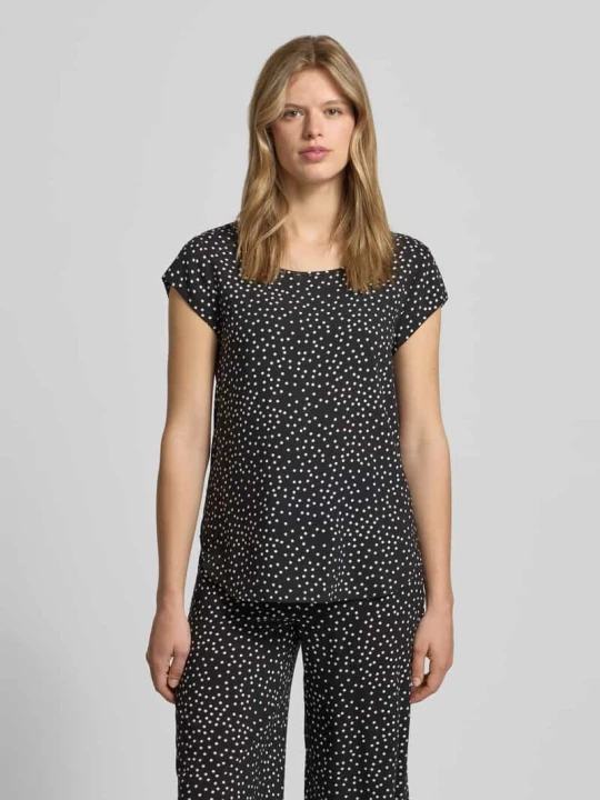 Zdjęcie produktu Bluzkoszula o kroju regular fit z czystej wiskozy model 'NOVA' Only Czarny