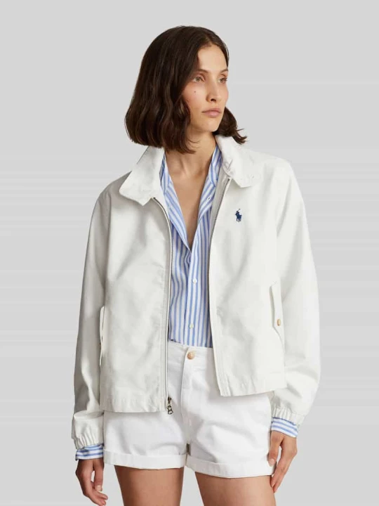 Zdjęcie produktu Kurtka blouson z czystej bawełny w kroju regular fit Polo Ralph Lauren Biały